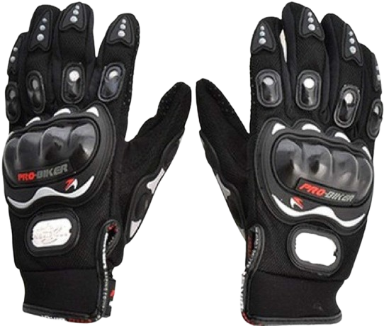 Apex Shield Synthetic Leather Riding Gloves (Black, Medium)