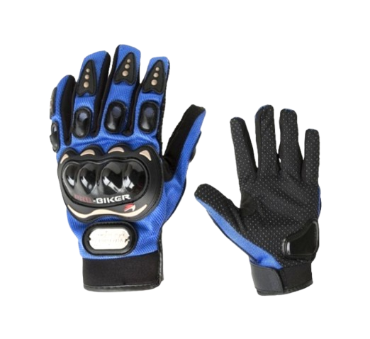 Thunder Motorcycle Riding Protection Gloves (Red, Extra Large)